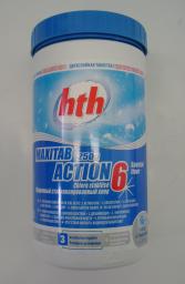 Хлор для бассейна Maxitab Action 6 в 1 , hth