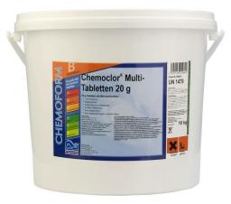 Хлор таблетка 3 в 1 (20 гр) 10 кг Chemoform