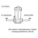 Дозатор хлора для бассейна PS-7018-G